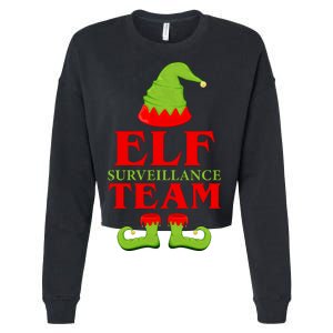 Elf Surveillance Team Cropped Pullover Crew