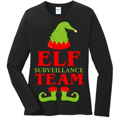 Elf Surveillance Team Ladies Long Sleeve Shirt