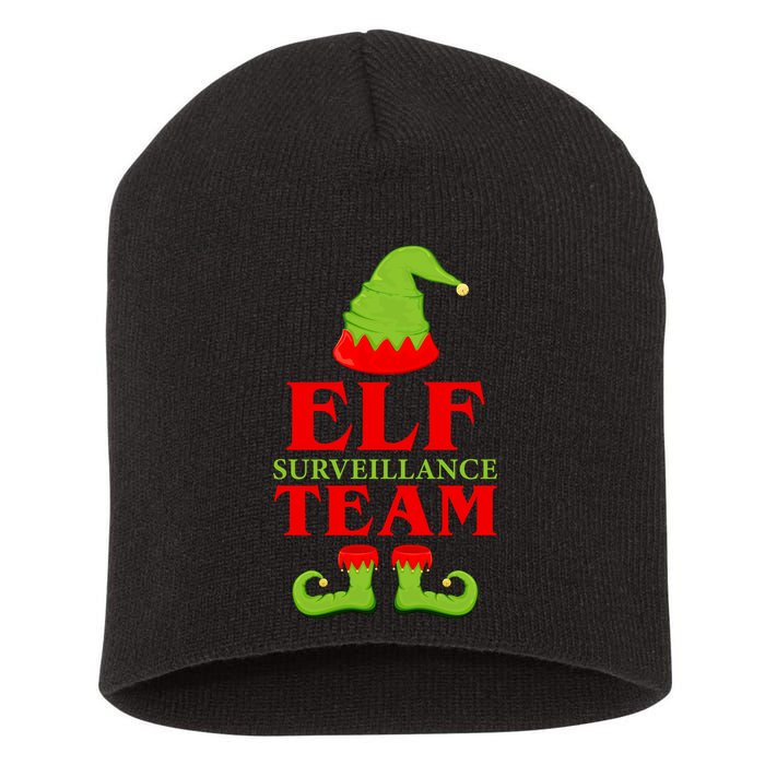 Elf Surveillance Team Short Acrylic Beanie