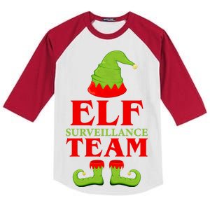 Elf Surveillance Team Kids Colorblock Raglan Jersey