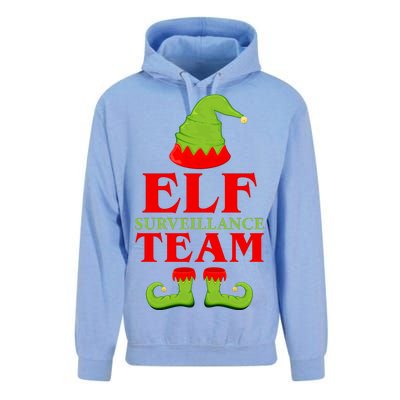 Elf Surveillance Team Unisex Surf Hoodie