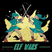 Elf Wars Funny Christmas Performance Shirt
