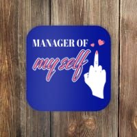 Empowered Liberal Feminist Af Feminist Gift Coaster