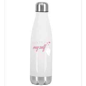 Empowered Liberal Feminist Af Feminist Gift Stainless Steel Insulated Water Bottle