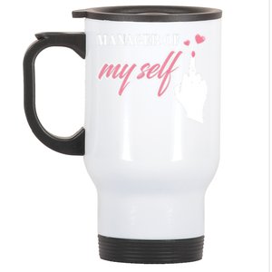 Empowered Liberal Feminist Af Feminist Gift Stainless Steel Travel Mug