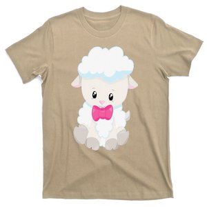 Easter Lamb Fluffy Sheep School Teacher Mom T-Shirt