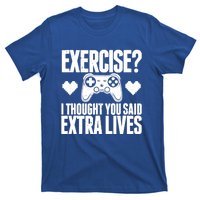 Extra Lives Funny Video Game Controller Retro Gamer Cute Gift T-Shirt