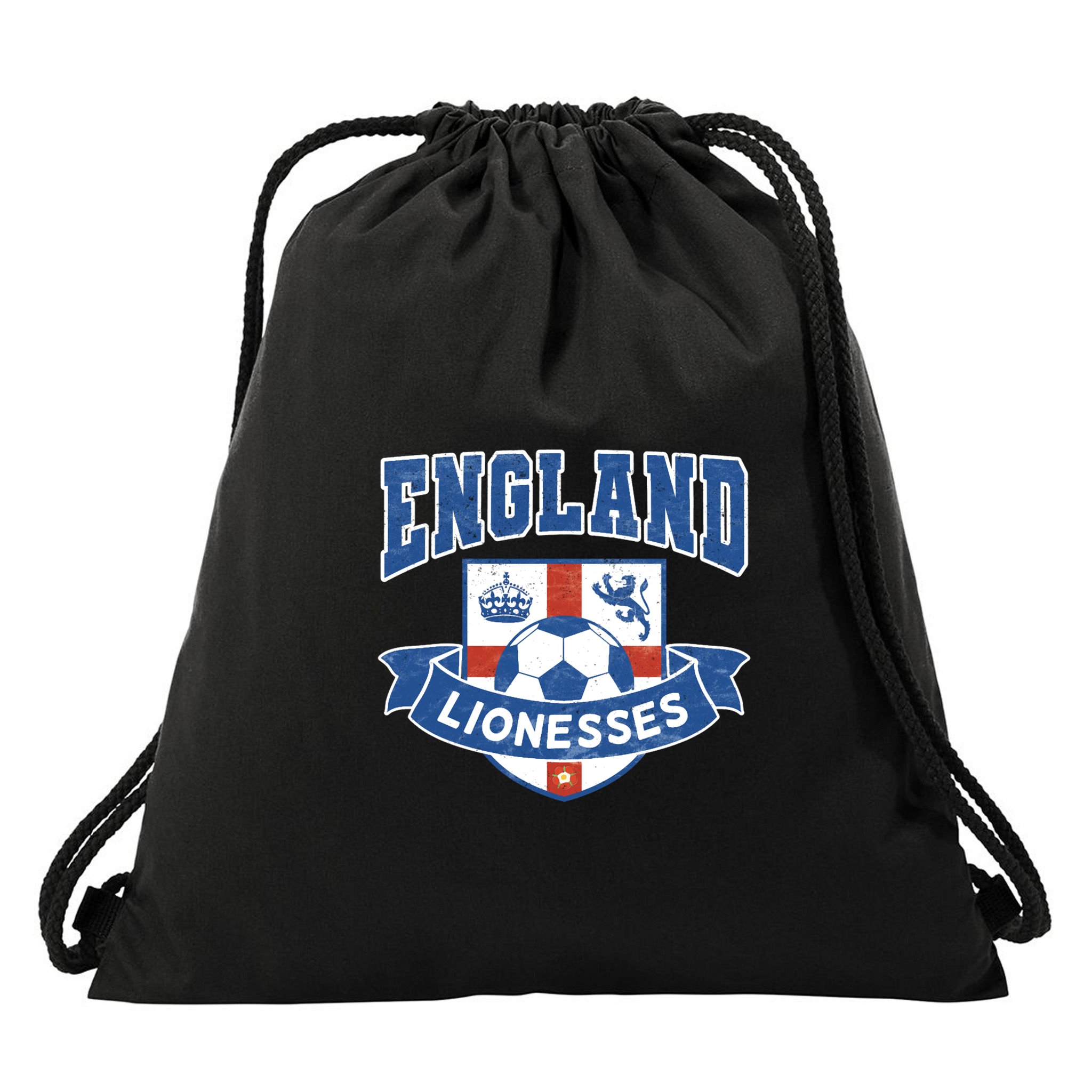 England Lionesses Football Badge (04) Drawstring Bag
