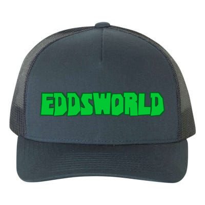 Eddsworld Logo Greenlime Yupoong Adult 5-Panel Trucker Hat