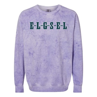 E L G S E L Colorblast Crewneck Sweatshirt