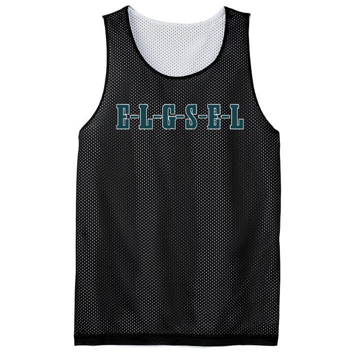 E L G S E L Mesh Reversible Basketball Jersey Tank