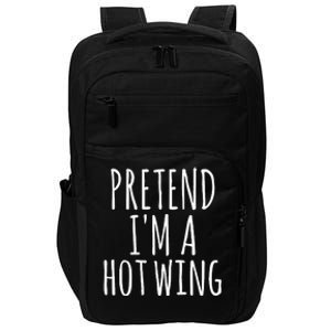 Easy Lazy Halloween PRETEND IM A HOT WING Costume Chicken Impact Tech Backpack