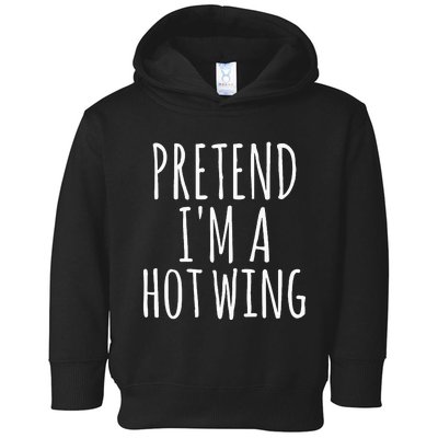 Easy Lazy Halloween PRETEND IM A HOT WING Costume Chicken Toddler Hoodie