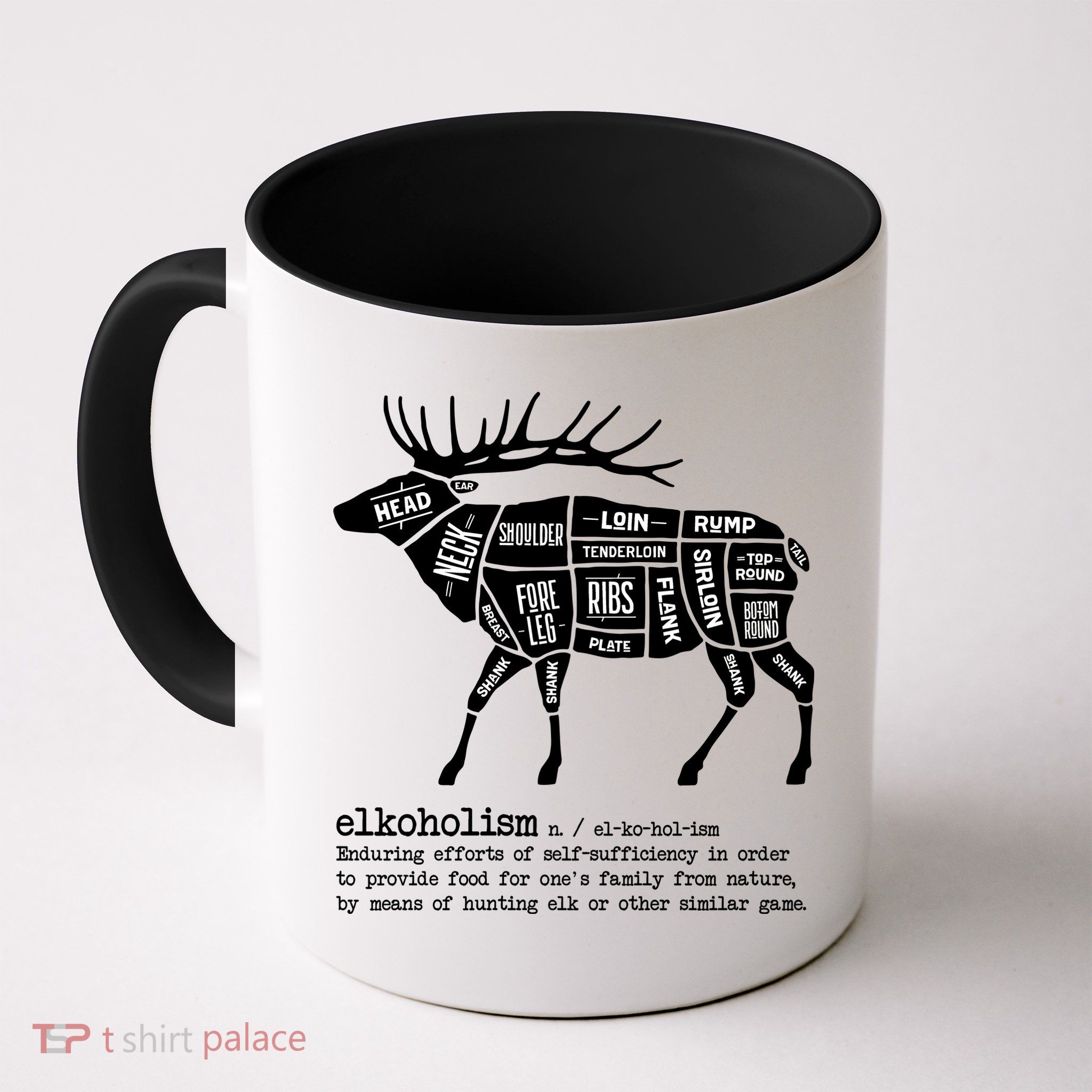 Elkoholism Elk Hunting Mug