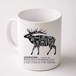 Elkoholism Elk Hunting Coffee Mug