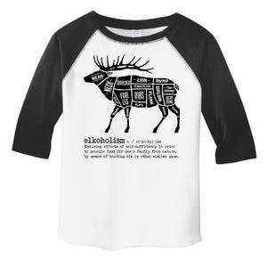 Elkoholism Elk Hunting Toddler Fine Jersey T-Shirt