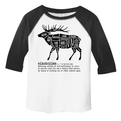 Elkoholism Elk Hunting Toddler Fine Jersey T-Shirt