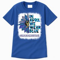English Language Learner Teacher In April We Wear Blue Gift Tall T-Shirt