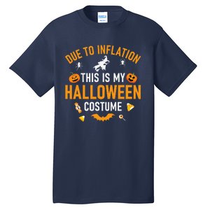 Easy Lazy Last Minute Inflation Spooky Halloween Costumes Tall T-Shirt