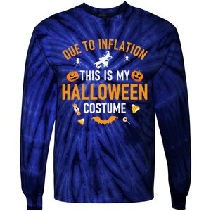 Easy Lazy Last Minute Inflation Spooky Halloween Costumes Tie-Dye Long Sleeve Shirt