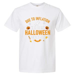 Easy Lazy Last Minute Inflation Spooky Halloween Costumes Garment-Dyed Heavyweight T-Shirt