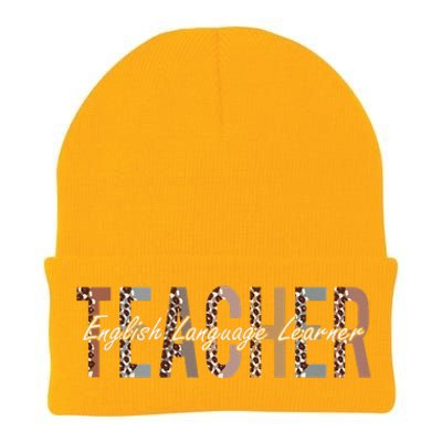 English Language Learner Teacher First Day Of School Knit Cap Winter Beanie