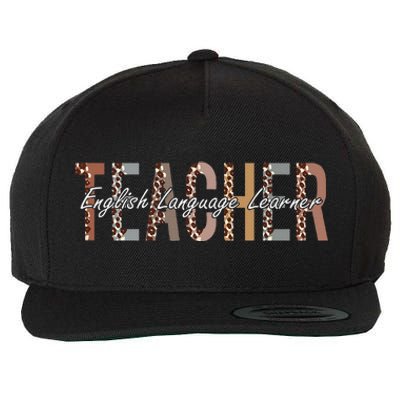 English Language Learner Teacher First Day Of School Wool Snapback Cap