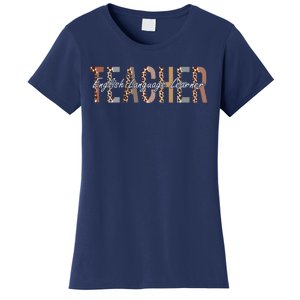 English Language Learner Teacher First Day Of School Women's T-Shirt