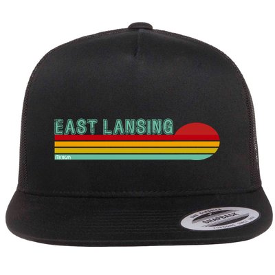 East Lansing Michigan Flatbill Hat