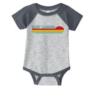 East Lansing Michigan Infant Baby Jersey Bodysuit