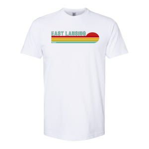 East Lansing Michigan Softstyle CVC T-Shirt