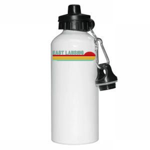 East Lansing Michigan Aluminum Water Bottle