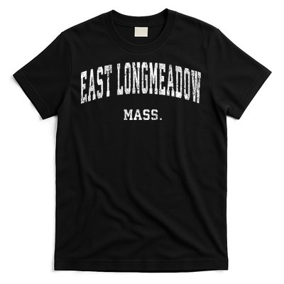 East Longmeadow Massachusetts Ma Vintage Varsity Sports T-Shirt