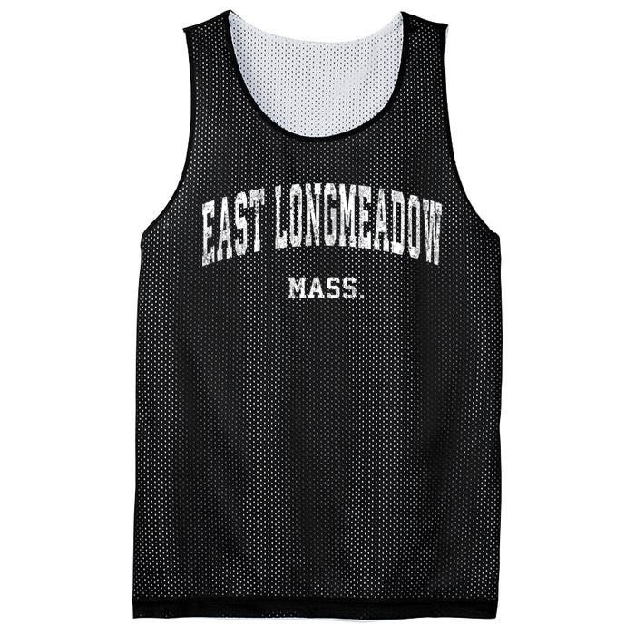 East Longmeadow Massachusetts Ma Vintage Varsity Sports Mesh Reversible Basketball Jersey Tank