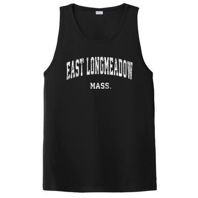 East Longmeadow Massachusetts Ma Vintage Varsity Sports PosiCharge Competitor Tank