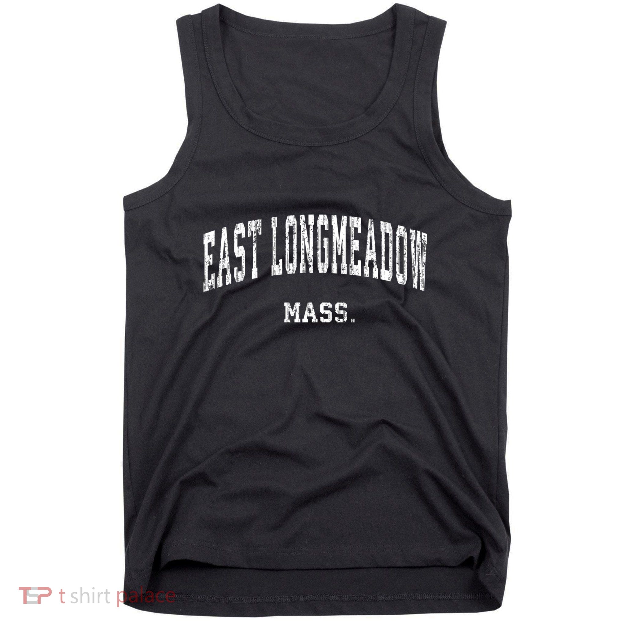 East Longmeadow Massachusetts Ma Vintage Varsity Sports Tank Top