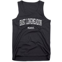 East Longmeadow Massachusetts Ma Vintage Varsity Sports Tank Top