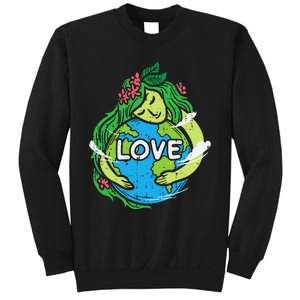 Environment Love Mother Earth Planet Hug Nature Sweatshirt