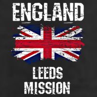 England Leeds Mission Cool Gift 7 Panel Mesh Trucker Snapback Hat