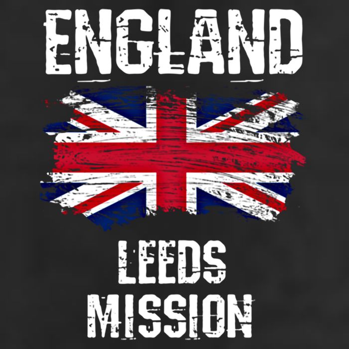 England Leeds Mission Cool Gift 7 Panel Mesh Trucker Snapback Hat