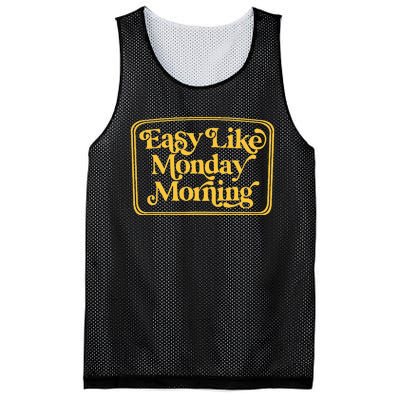 Easy Like Monday Morning Apparel Mesh Reversible Basketball Jersey Tank