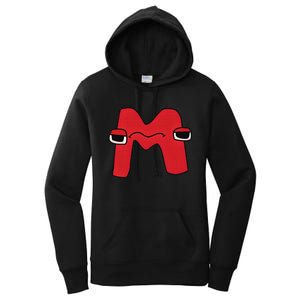 Emotion Letter M Alphabet Lore For Boys Girls  Women's Pullover Hoodie