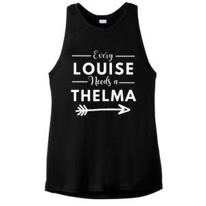 Every Louise Needs A Thelma Matching Best Friends Ladies PosiCharge Tri-Blend Wicking Tank