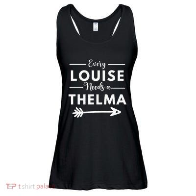 Every Louise Needs A Thelma Matching Best Friends Ladies Essential Flowy Tank