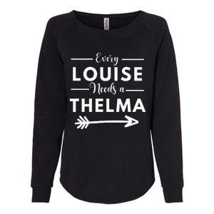 Every Louise Needs A Thelma Matching Best Friends Womens California Wash Sweatshirt