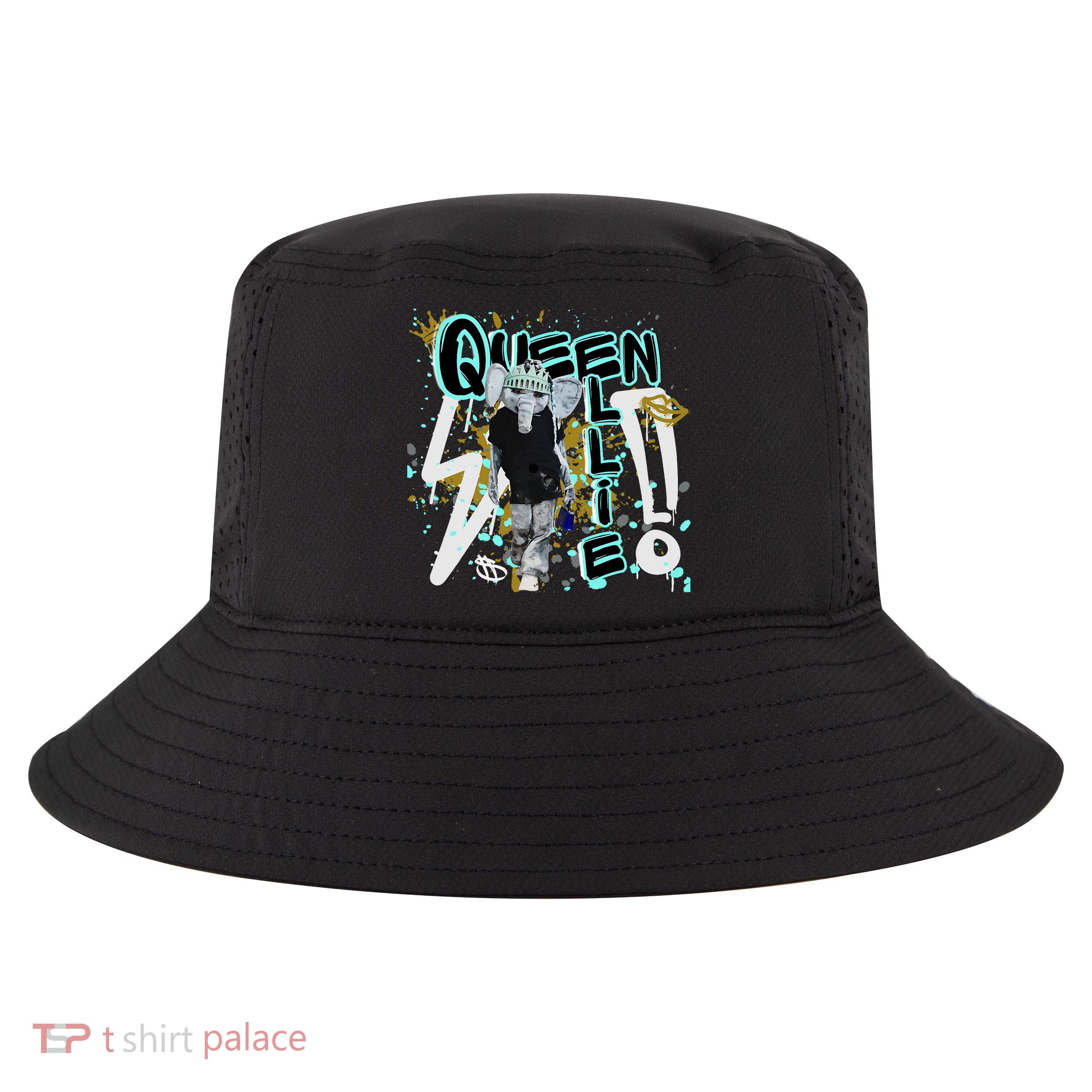 Ellie Liberty Ny Mascot Graffiti Cool Comfort Performance Bucket Hat