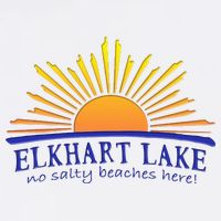 Elkhart Lake NO SALTY BEACHES HERE Sun Beach Wisconsin Baby Bodysuit