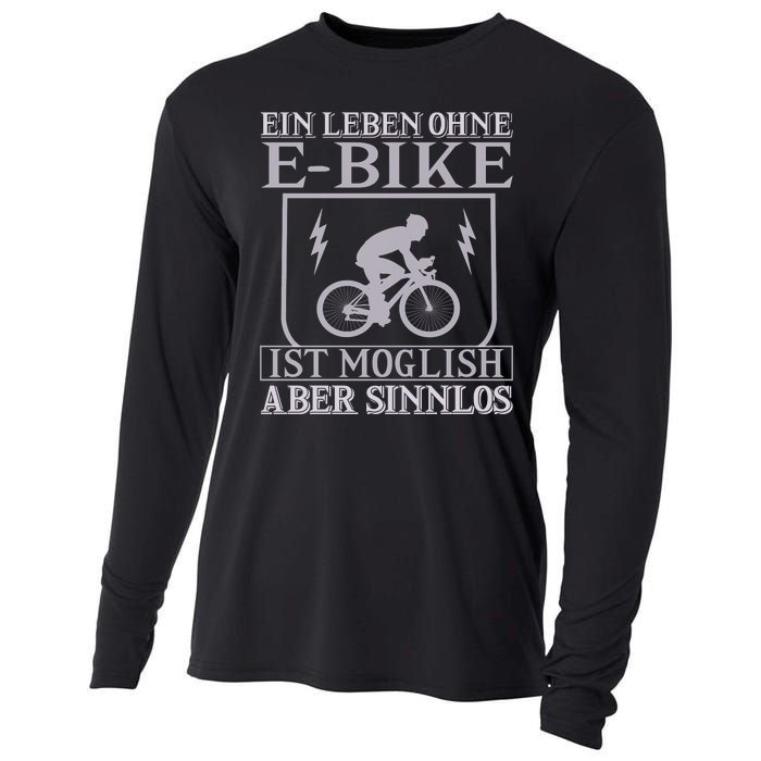 Ein Leben Ohne E Bike Cooling Performance Long Sleeve Crew