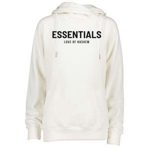 Essentials Love Of Hashem Womens Funnel Neck Pullover Hood