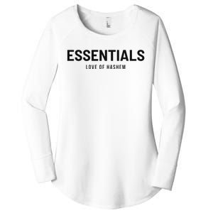 Essentials Love Of Hashem Women's Perfect Tri Tunic Long Sleeve Shirt